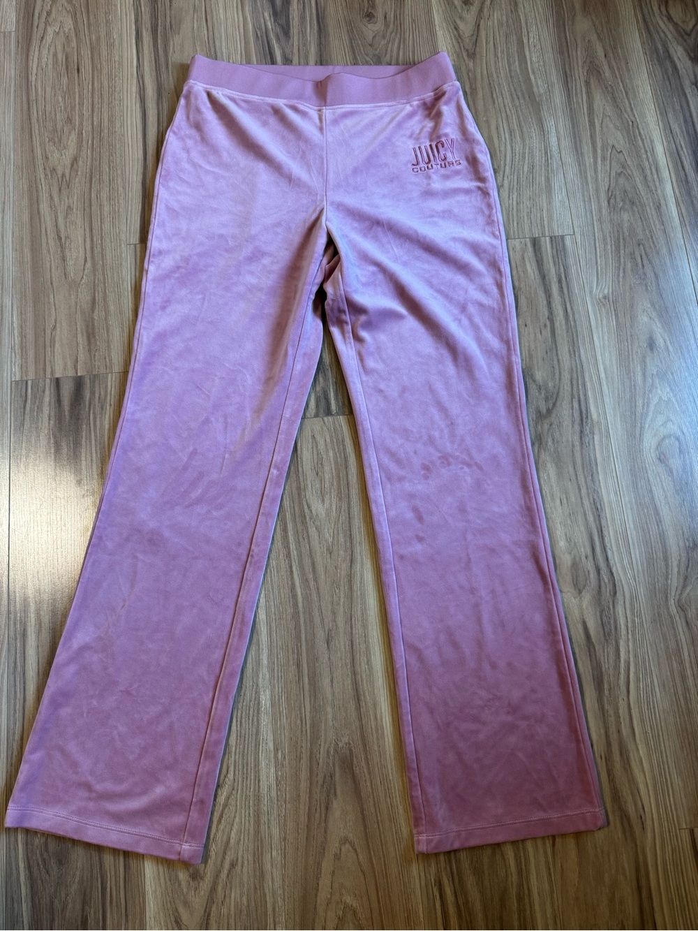 Juicy Couture Dusty Pink Velour Sweatpants